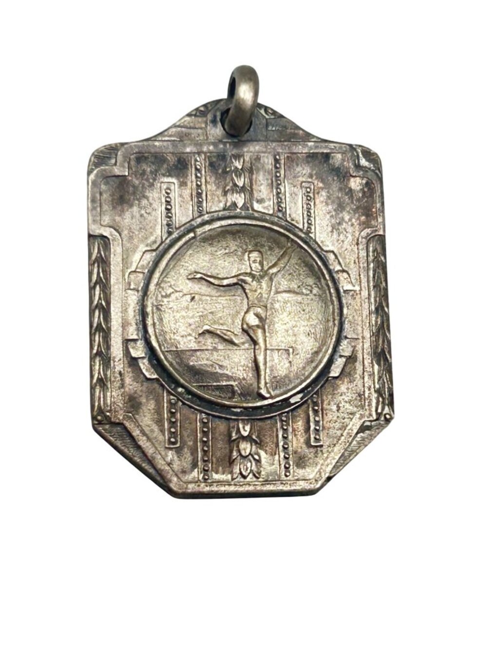 VTG 1948 800 Silver Medal 50 YDS. Dash Girls 12 !st Place American Family PicNic